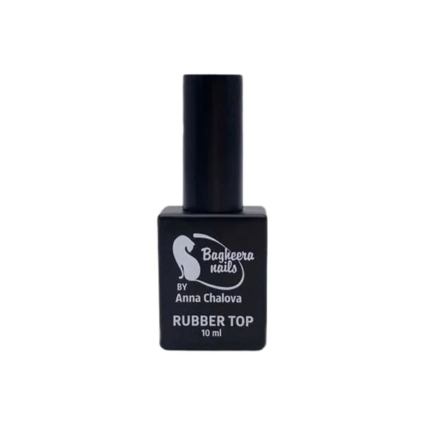 фото Bagheera nails, топ для гель-лака anna chalova rubber, 16 мл