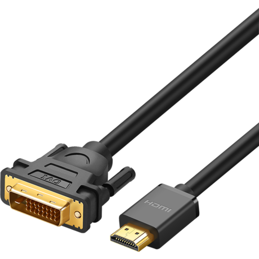 фото Кабель ugreen hdmi - dvi-d, 1.5м черный (11150_)