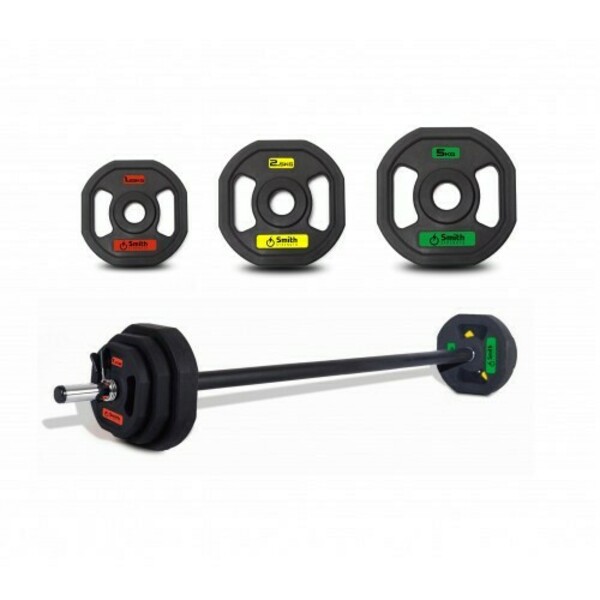 Штанга Smith Fitness PXPMS 05 гриф прямой 220 см, 20 кг, 50 мм