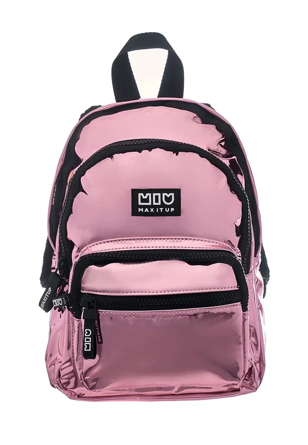 

Рюкзак Maxitup Mini Shiny Pink, цвет р/зеркальный, размер 30х23х13, Розовый, Mini