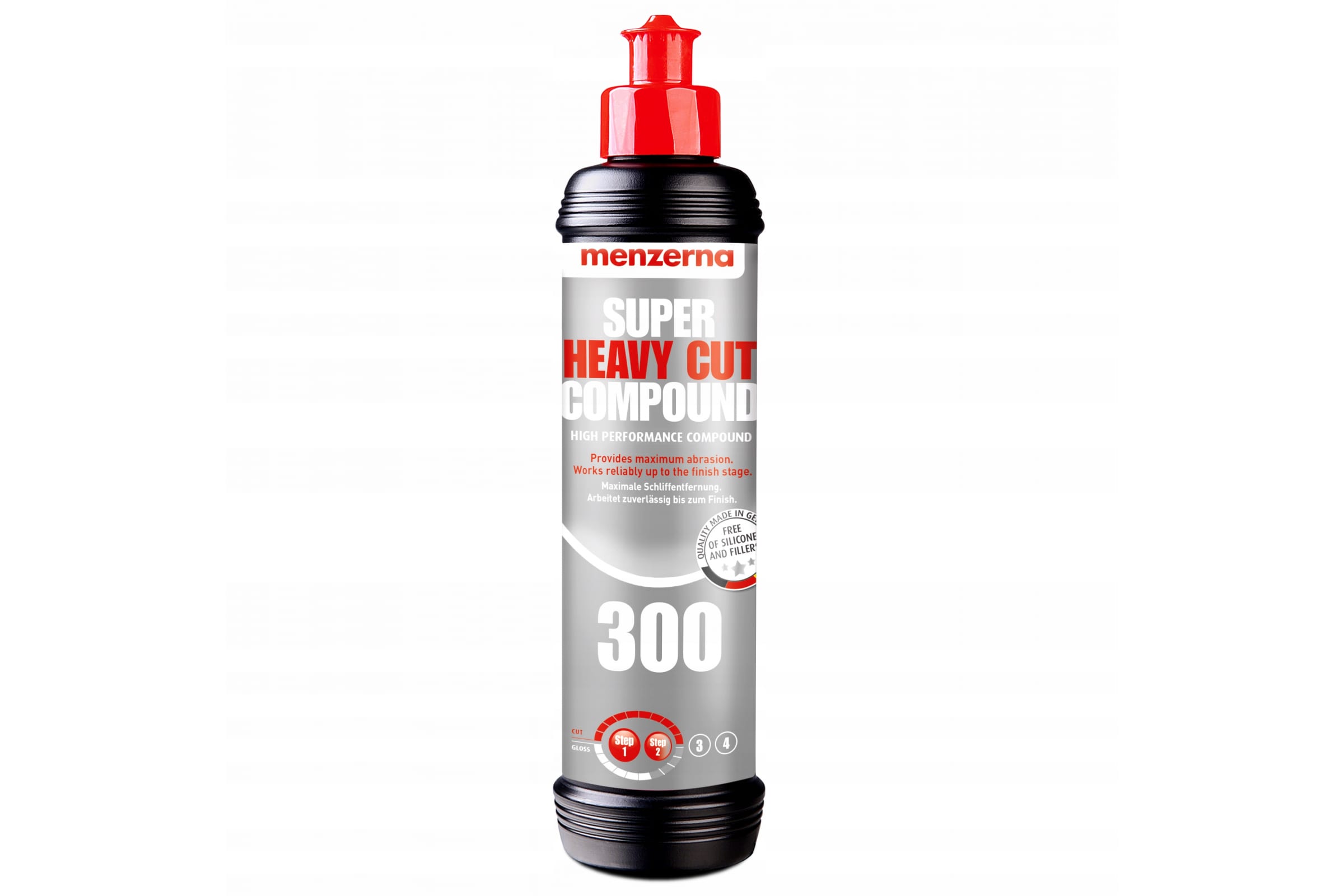 Menzerna SHCC300 - Super Heavy Cut Compound 300 - полиовальная паста 250мл 22746.281.001 menzerna 22930 260 870 высокоабразивн полир паста hcc 1100 – heavy cut compound 1100 1кг