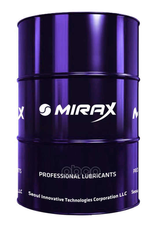 Моторное масло MIRAX синтетическое 5w40 60л