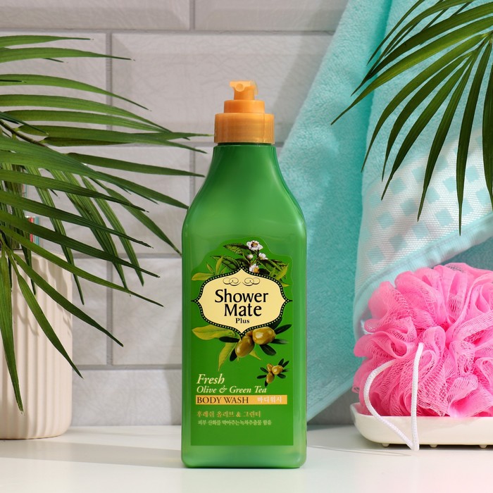 

Гель для душа Shower Mate Оливки и зеленый чай, 550 мл
