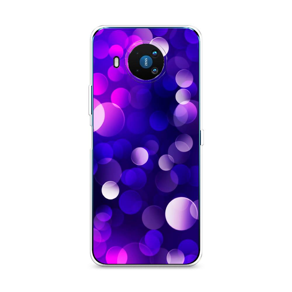 

Чехол на Nokia 8.3 "Абстракция 27", Фиолетовый, 123550-3
