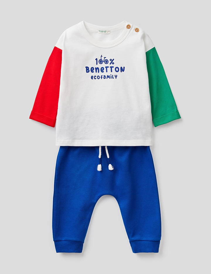 

Пижама детская United Colors of Benetton 21A_3ATNMM28Y_901 мультиколор р.74, 21A_3ATNMM28Y_901