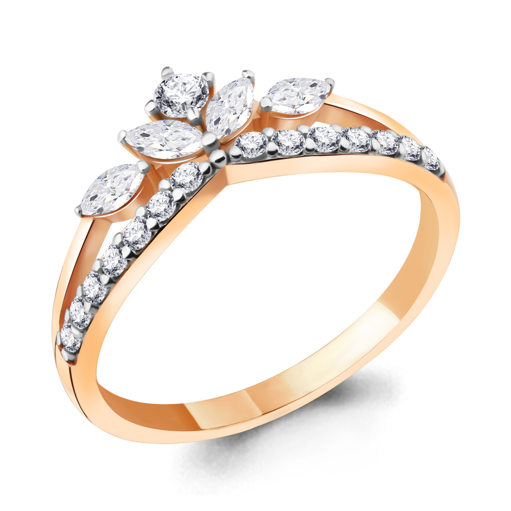 

Кольцо из серебра р. , AQUAMARINE 67204А_925_з, 67204А_925_з