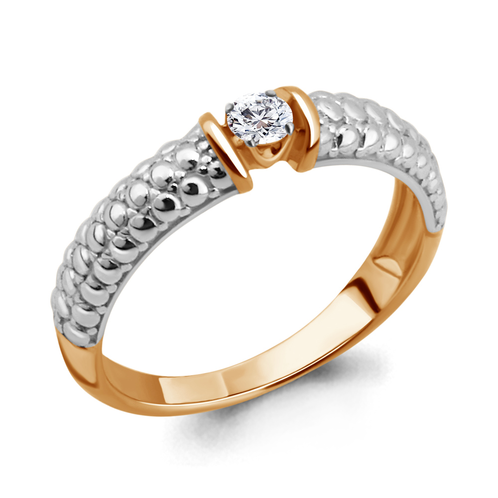 

Кольцо из серебра р. 18,5 AQUAMARINE 68293А_925_з, 68293А_925_з