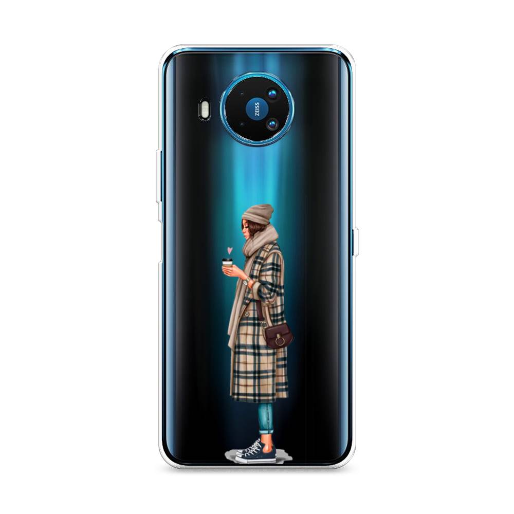 

Чехол на Nokia 8.3 "Утренний кофе", Коричневый;бежевый, 123550-6