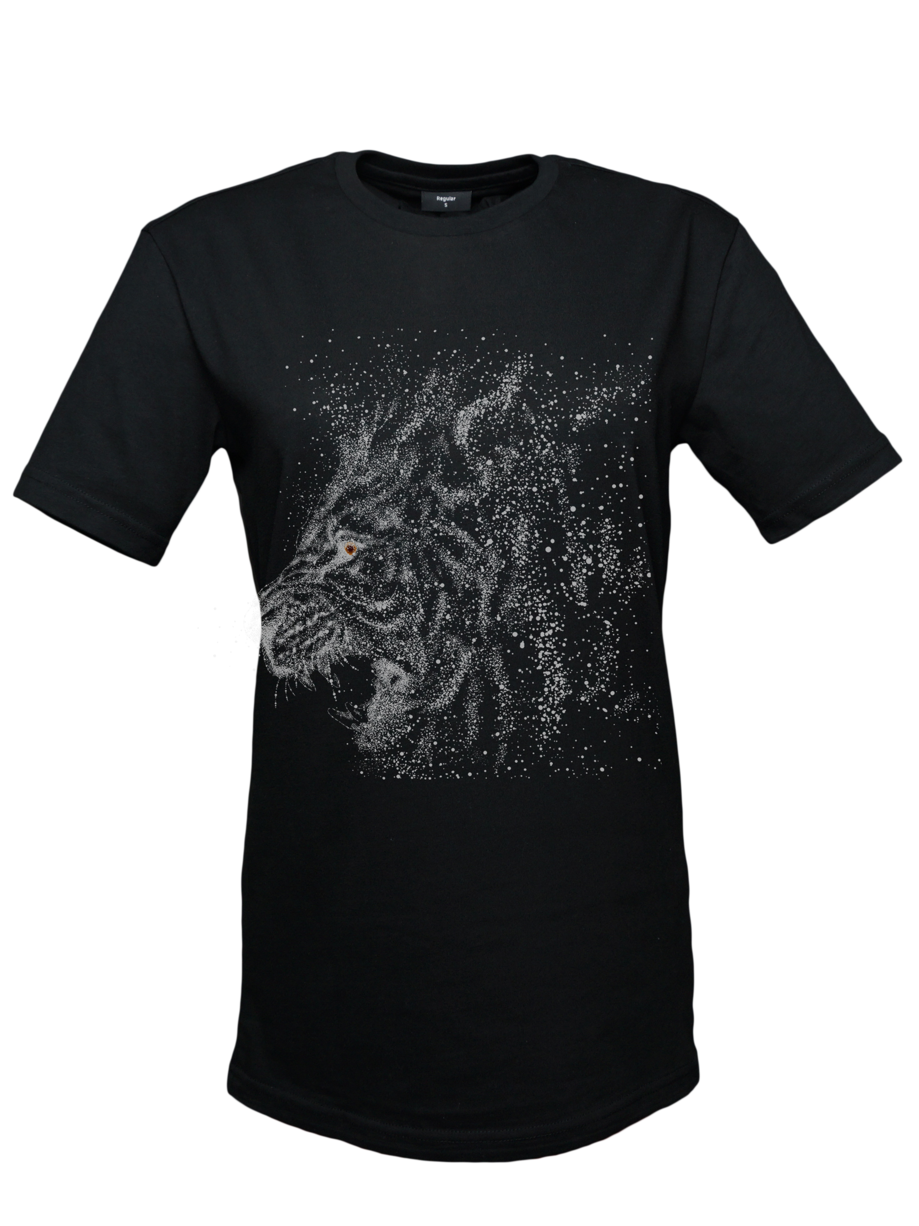 Футболка мужская BEAR’S GEAR regularprintmrl черная L