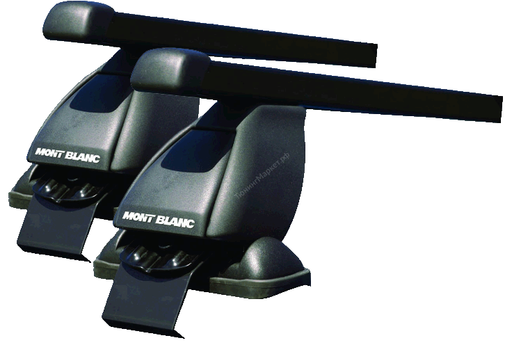 

Багажник MontBlanc на прямоугольных дугах для Honda Accord универсал (2003-2007)