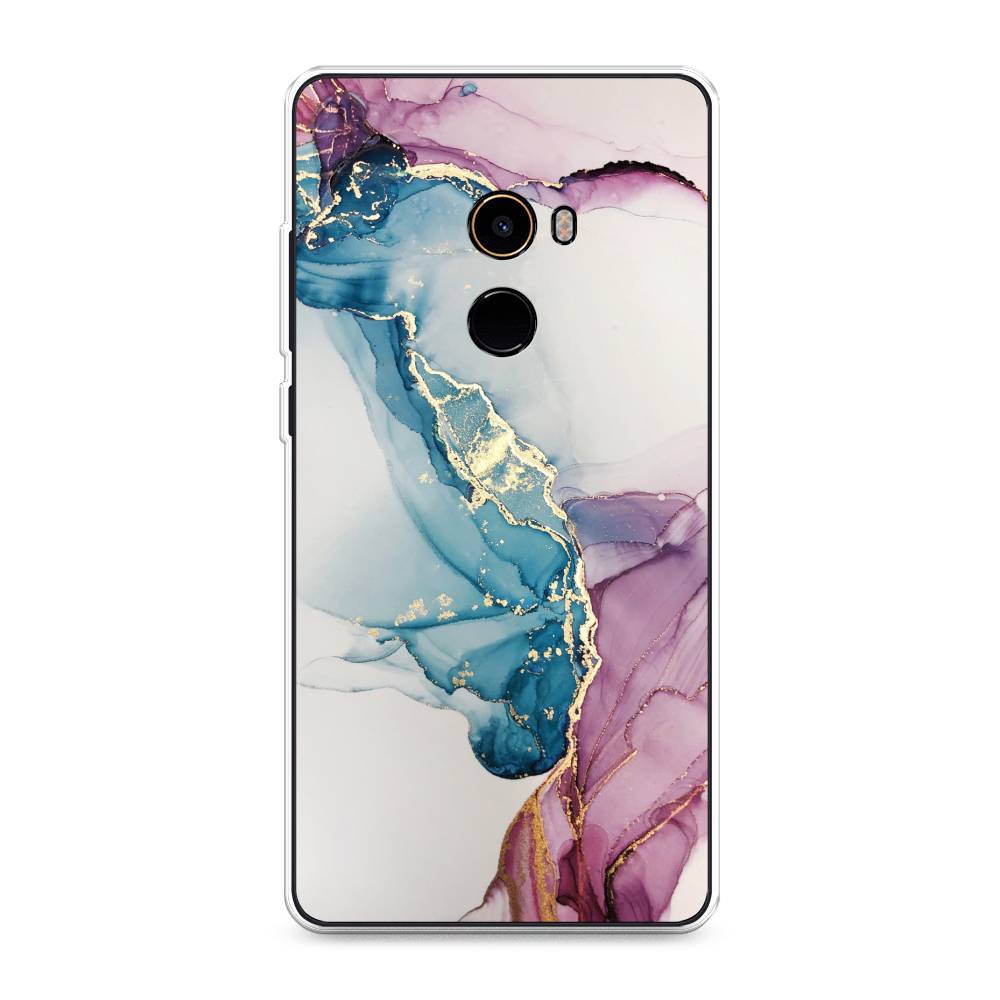 

Чехол на Xiaomi Mi Mix 2 "Розовые разводы рисунок", 32550-3