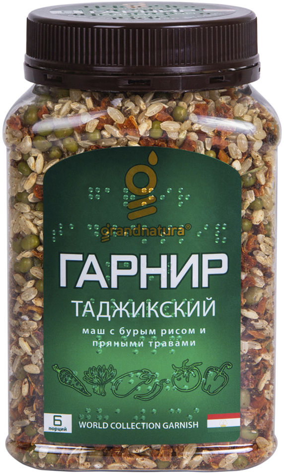 

Гарнир Grandnatura таджикский 300г