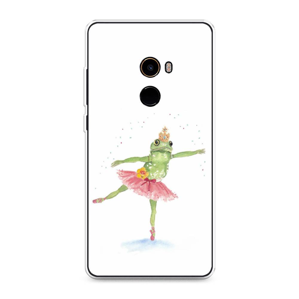 

Чехол на Xiaomi Mi Mix 2 "Лягушка-балерина", Зеленый, 32550-4