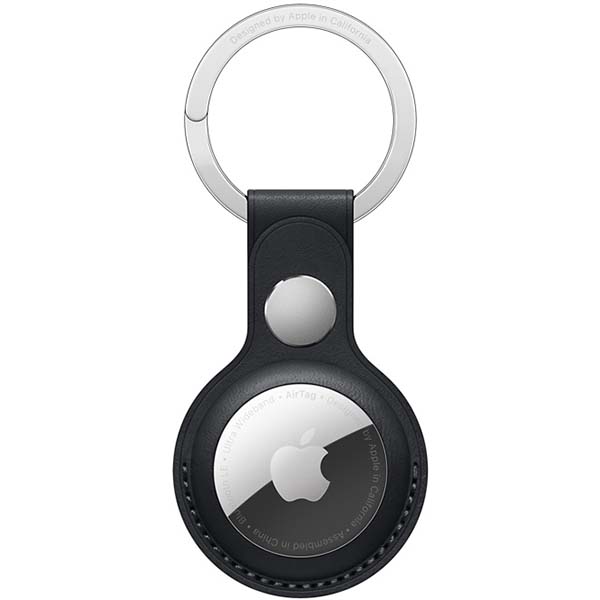 

Брелок Apple AirTag Leather Key Ring Midnight (MMF93ZM/A), Черный, AirTag Leather Key Ring Midnight (MMF93ZM/A)