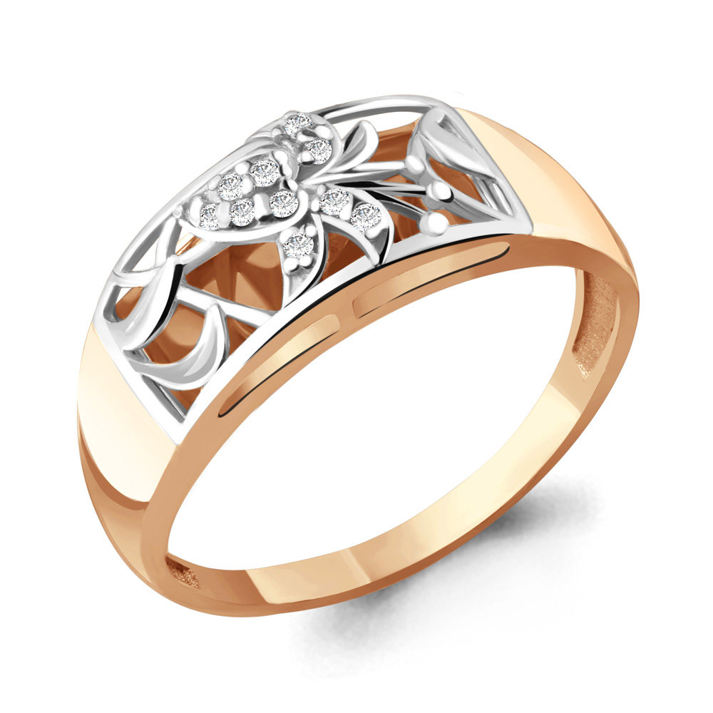

Кольцо из серебра р. 18 AQUAMARINE 64600А_925_з, 64600А_925_з