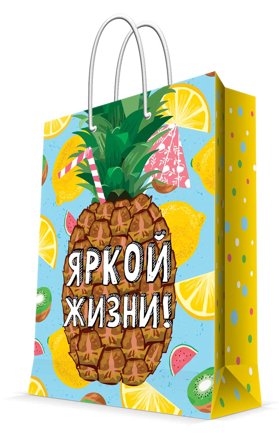 

Пакет подарочный Феникс-Презент Яркой жизни, бумажный, 17,8х22,9х0,2 см, 1 шт.