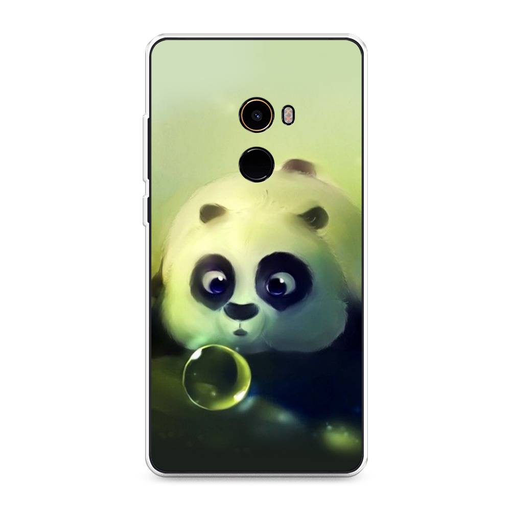 

Чехол на Xiaomi Mi Mix 2 "Малыш панды", Зеленый;черный;серый, 32550-1