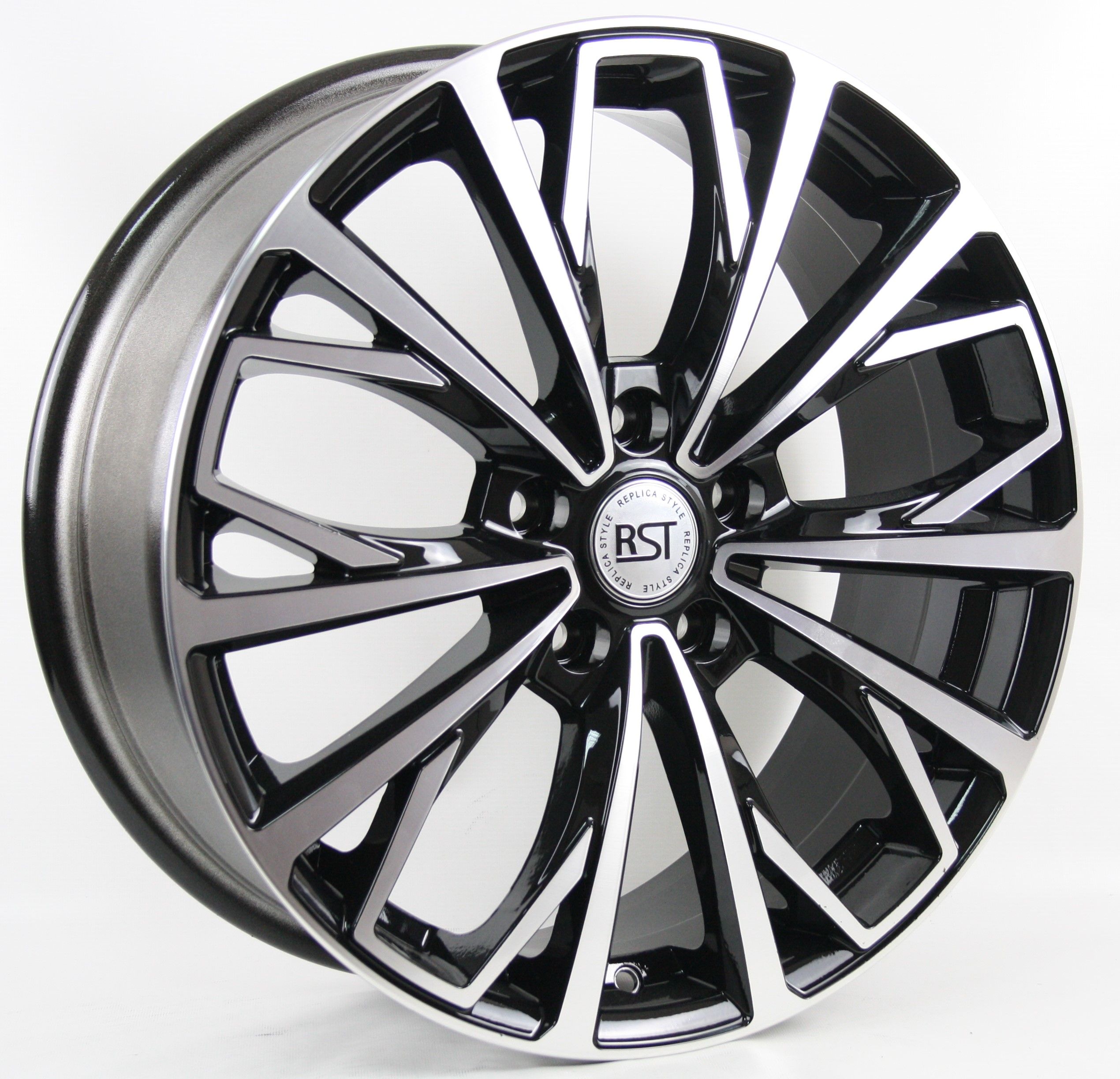 

Колесный диск литой RST R038 7,0x18 5*114,3 ET45 d66,1 ЧерныйRR038-718-, Черный