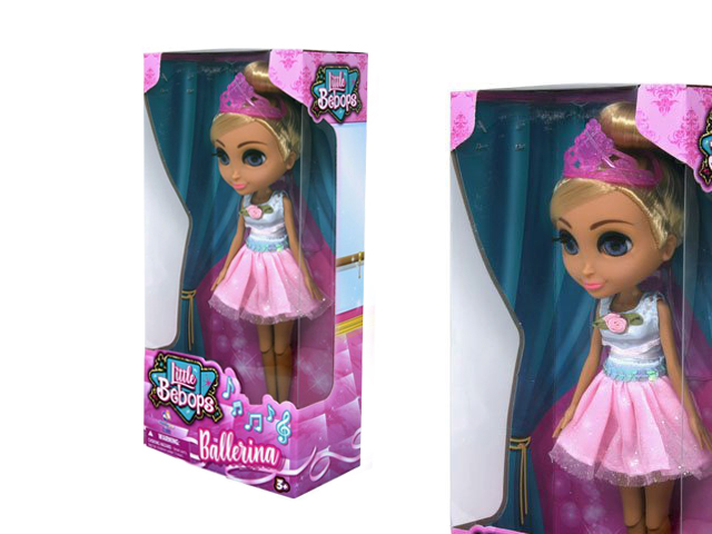 Кукла Little Bebops Ballerina Розовое платье 900117 розовое многослойное платье gulliver 158