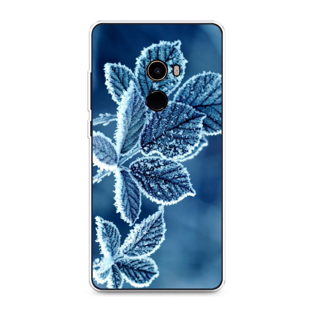 

Чехол на Xiaomi Mi Mix 2 "Зима 6", Голубой;белый, 32550-2