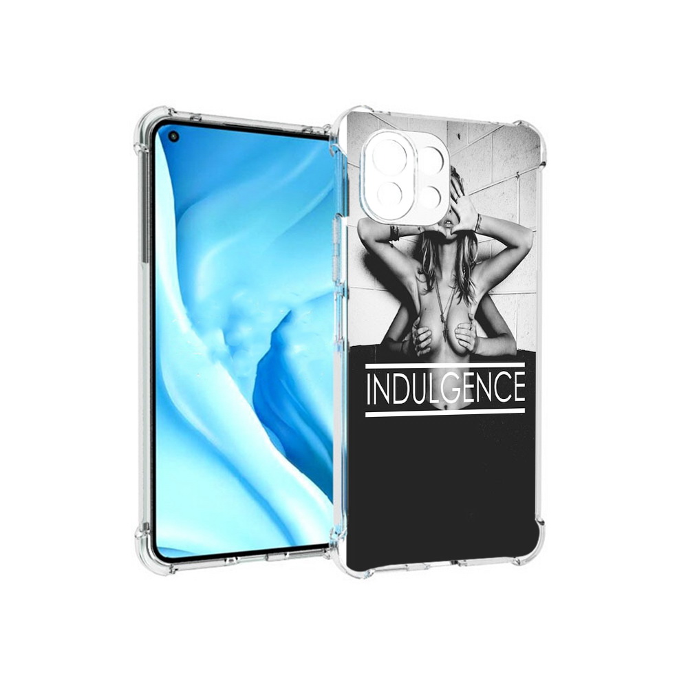 

Чехол MyPads Tocco для Xiaomi Mi 11 Lite Страсть (PT159462.256.163), Прозрачный, Tocco