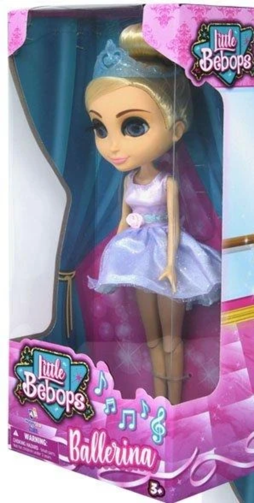 Кукла Little Bebops Ballerina Голубое платье 900118