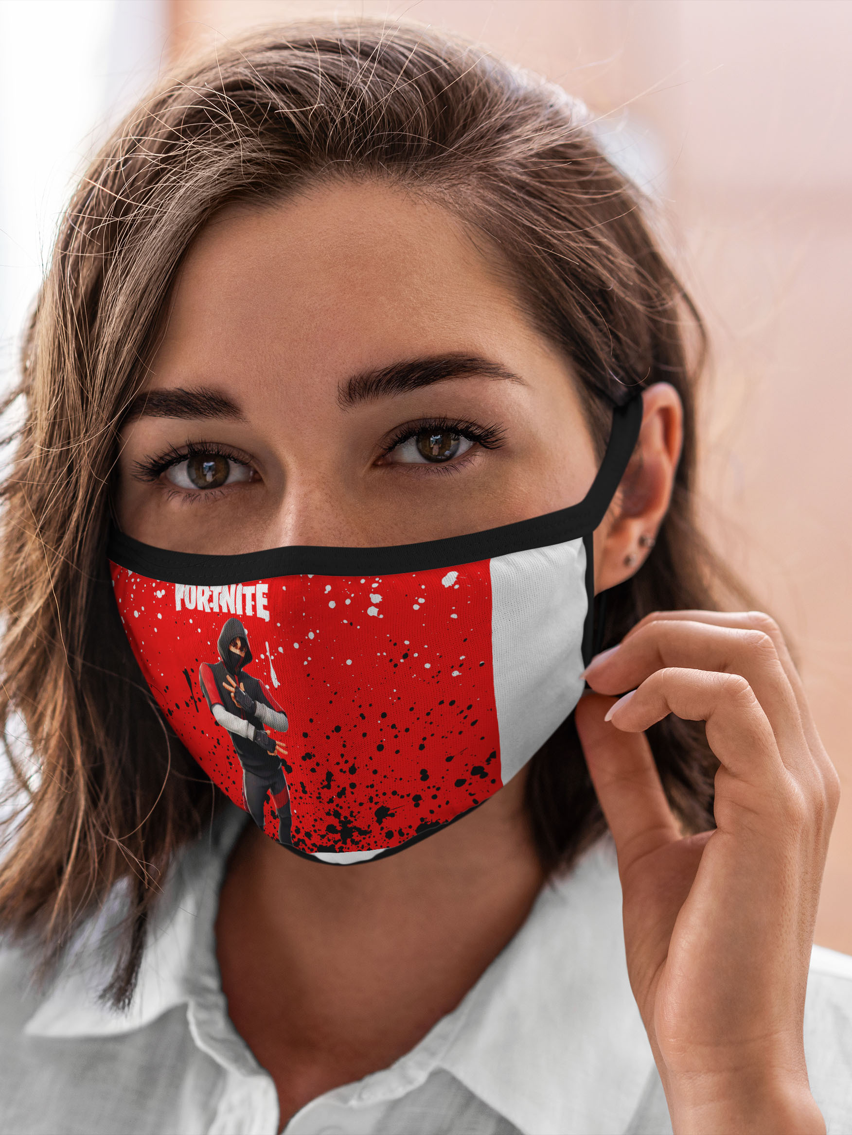 

Многоразовая маска унисекс Burnettie Fortnite Ikonik., Разноцветный, Fortnite Ikonik.