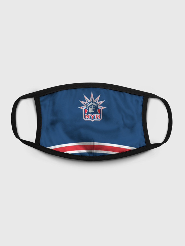 

Многоразовая маска унисекс Burnettie New York Rangers 2017, Разноцветный, New York Rangers 2017