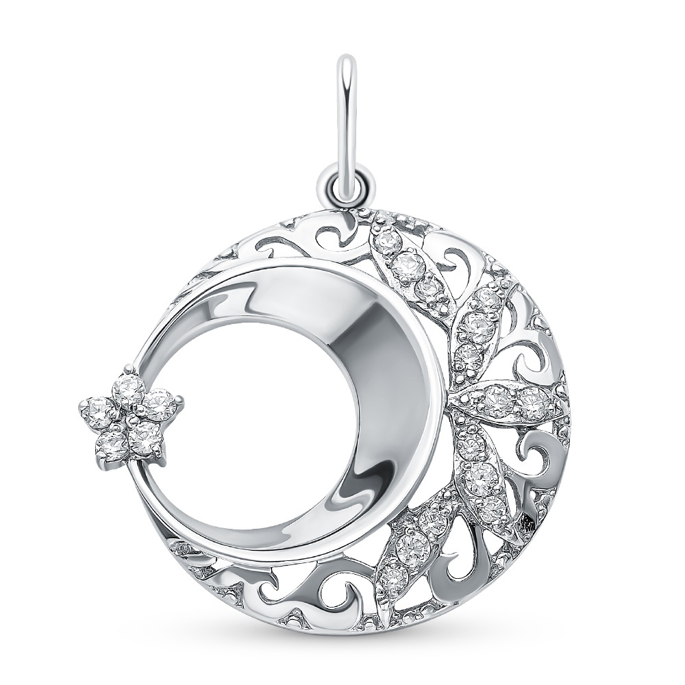 

Подвеска из серебра с фианитом 585Gold 903002402, 903002402