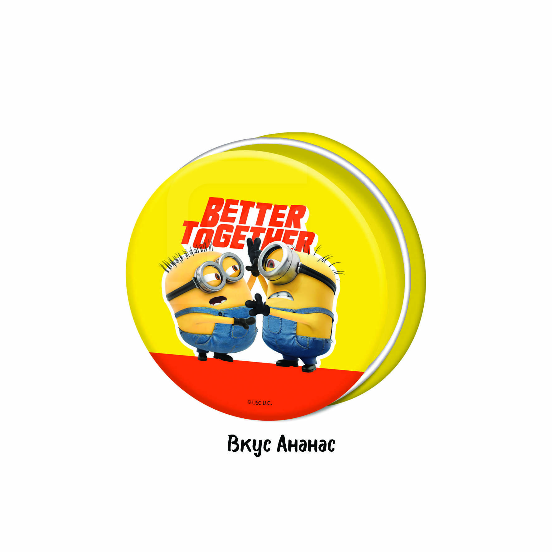 

Карамель Minions Ананас леденцовая 50 г