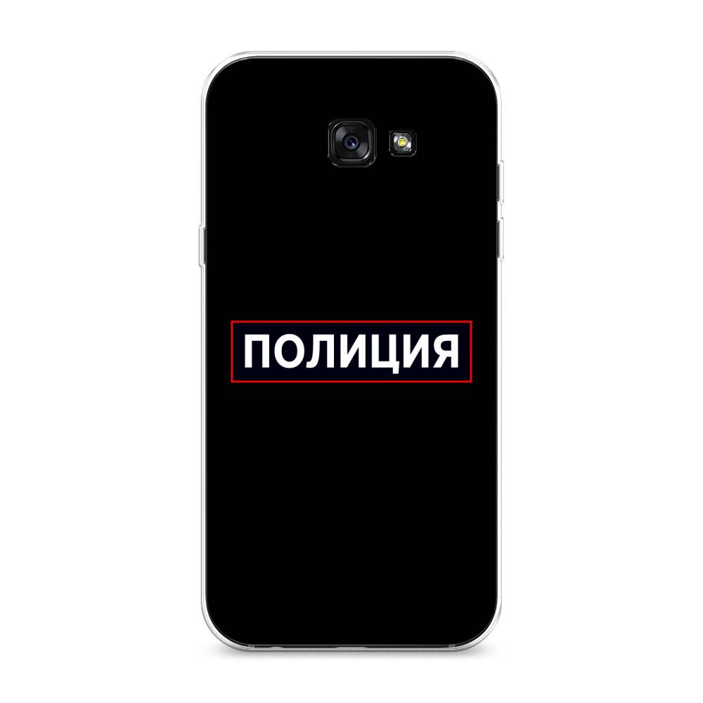 фото Чехол awog "police logo" для samsung galaxy a7 2017