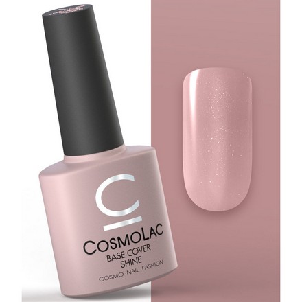 База CosmoLac Cover Shine №4 14 мл пряжа 70% акрил 30% шёлк softy shine 50 гр 85 м 38 виридиан