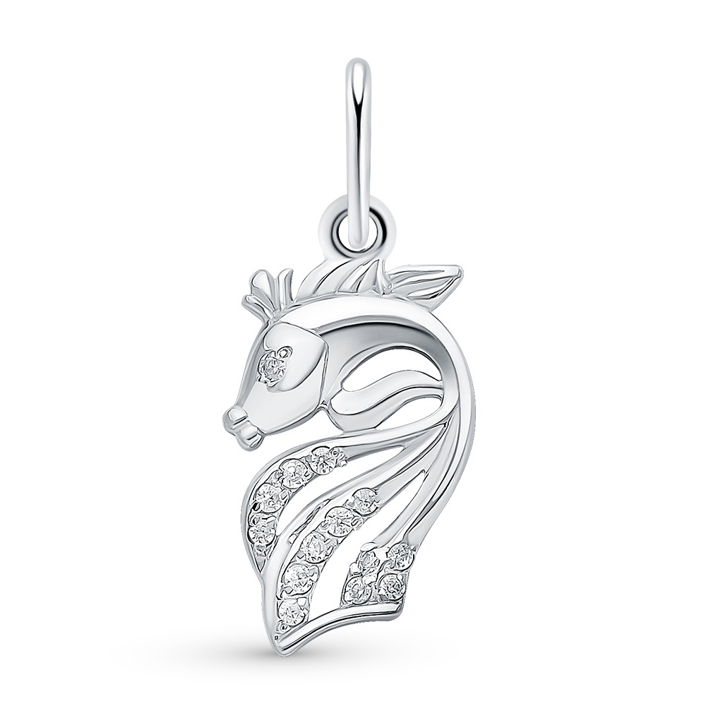 

Подвеска из серебра с фианитом 585Gold 703006061, 703006061