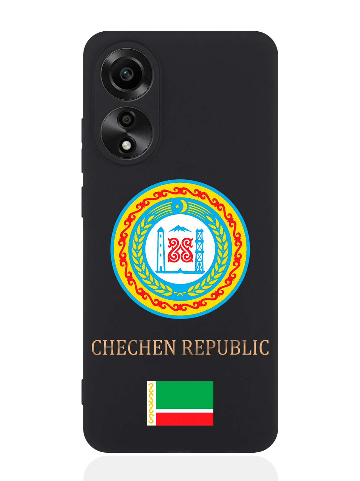 

Чехол для смартфона Oppo A78 4G Герб Чечни, Разноцветный, Oppo A78 4G