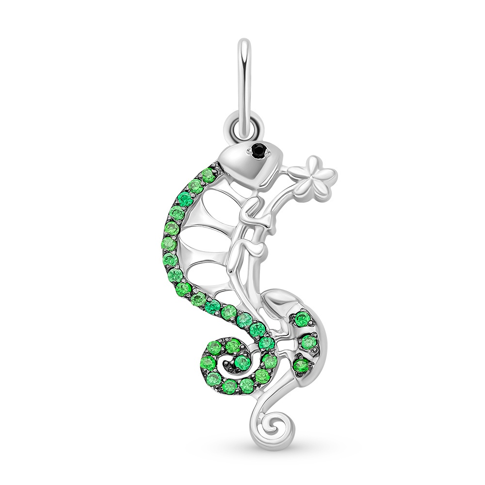 

Подвеска из серебра с фианитом 585Gold 703006083, 703006083