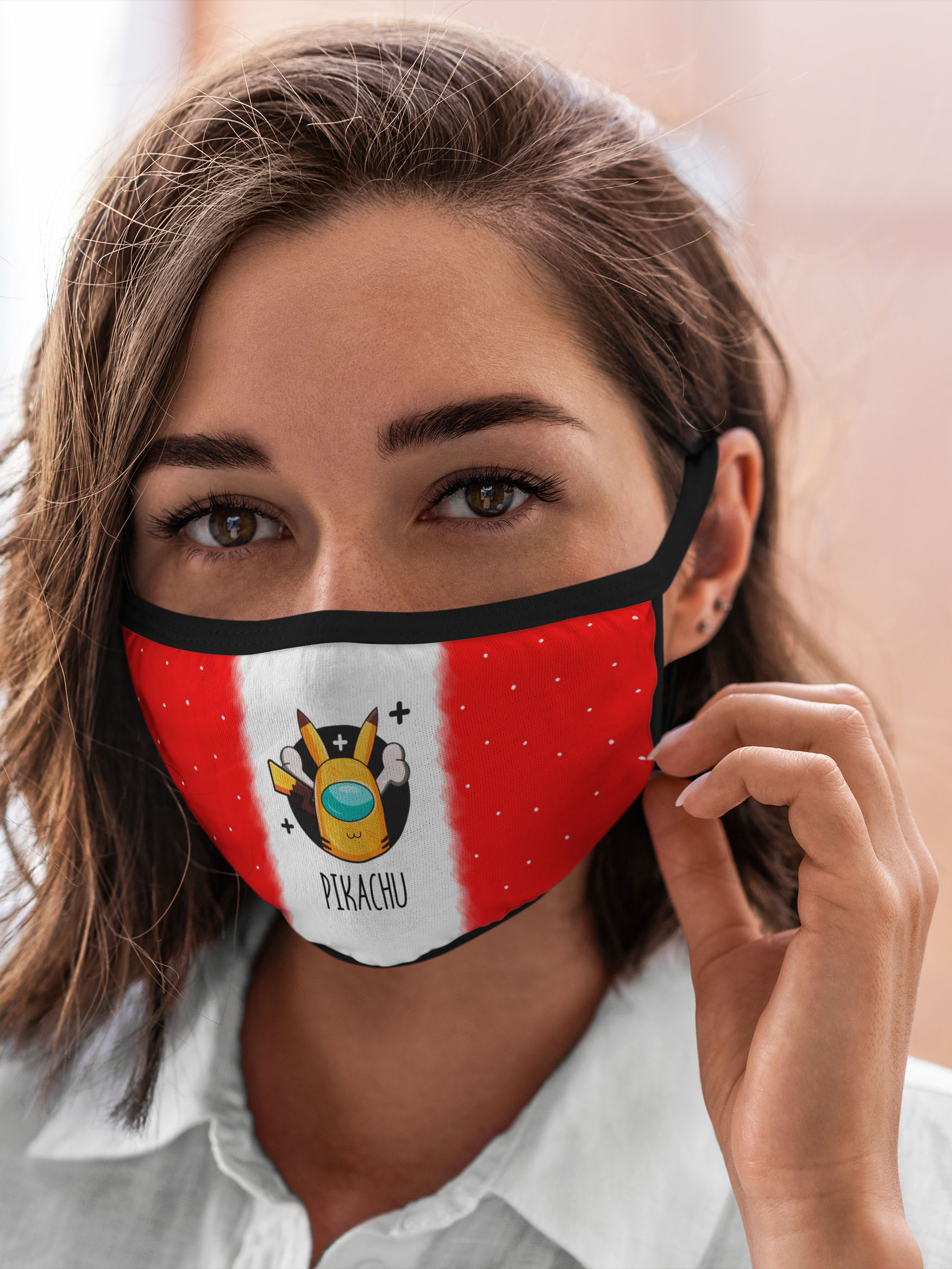 

Многоразовая маска унисекс Burnettie Among Us Picachu, Разноцветный, Among Us Picachu