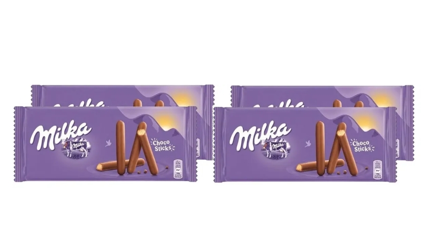 Шоколадные палочки Milka Choco Sticks (Германия) 112 г по 4 шт.