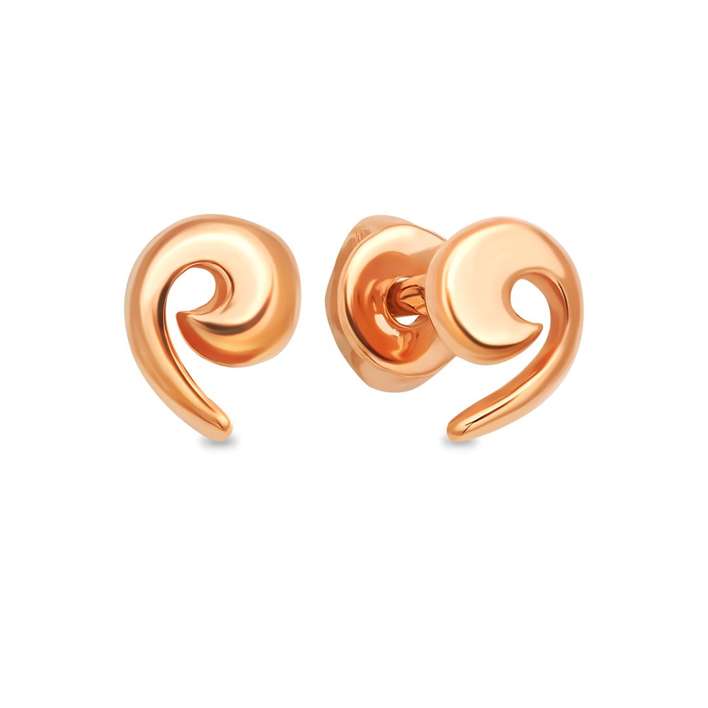 

Серьги пусеты из золота 585Gold 402003629, 402003629