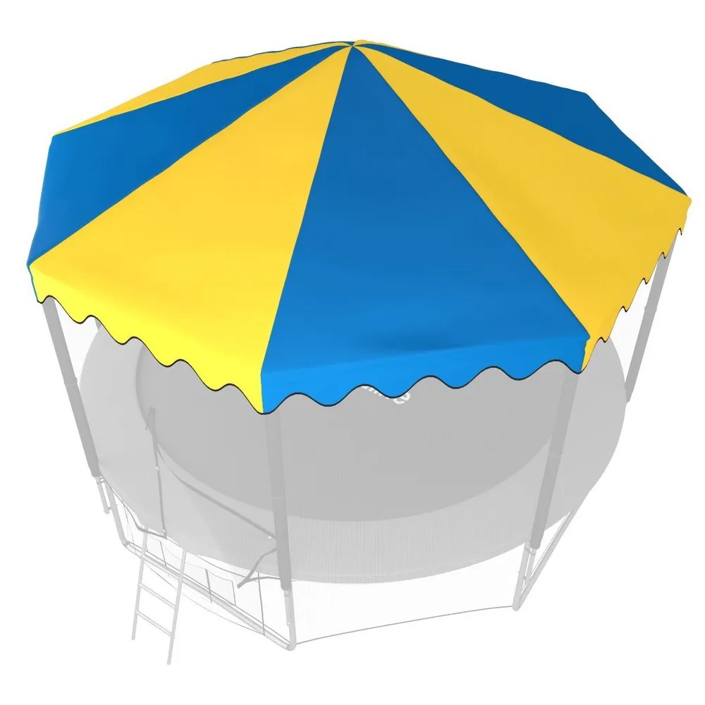 Крыша для батута UNIX Line 8 ft диаметром до 244 см, Blue/Yellow