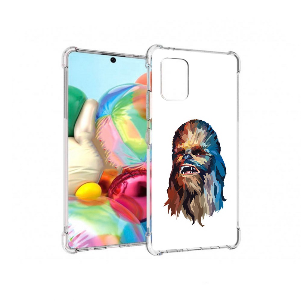 

Чехол MyPads Tocco для Samsung Galaxy A71 star wars звездные войны (PT226912.529.24), Прозрачный, Tocco