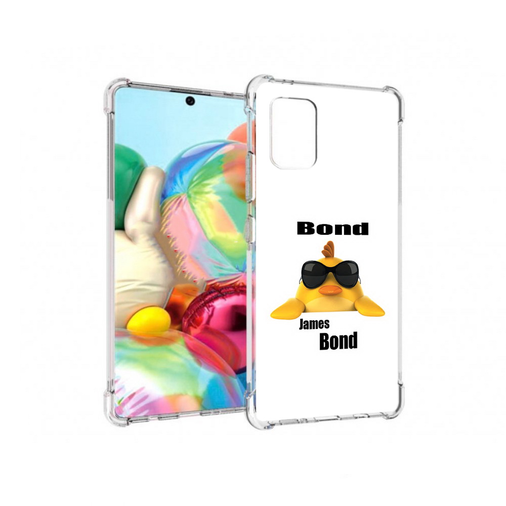 

Чехол MyPads Tocco для Samsung Galaxy A71 бонд (PT226912.529.246), Прозрачный, Tocco
