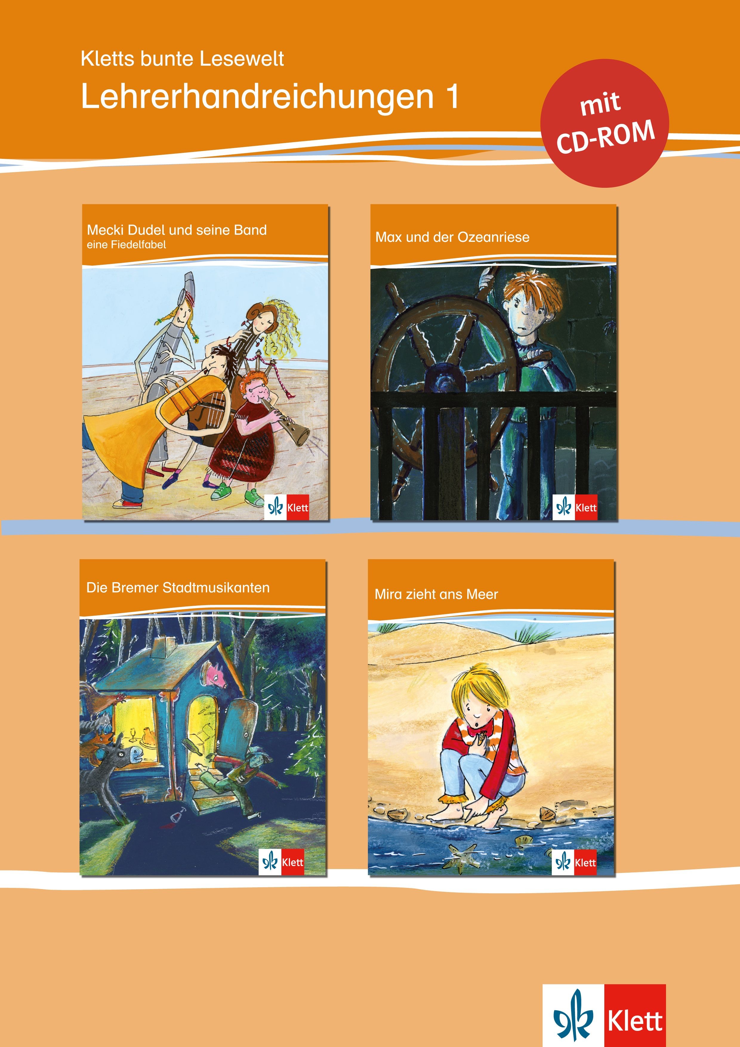 

Kletts bunte Lesewelt Lehrerhandreichungen 1 Buch mit Audio-CD und CD-ROM