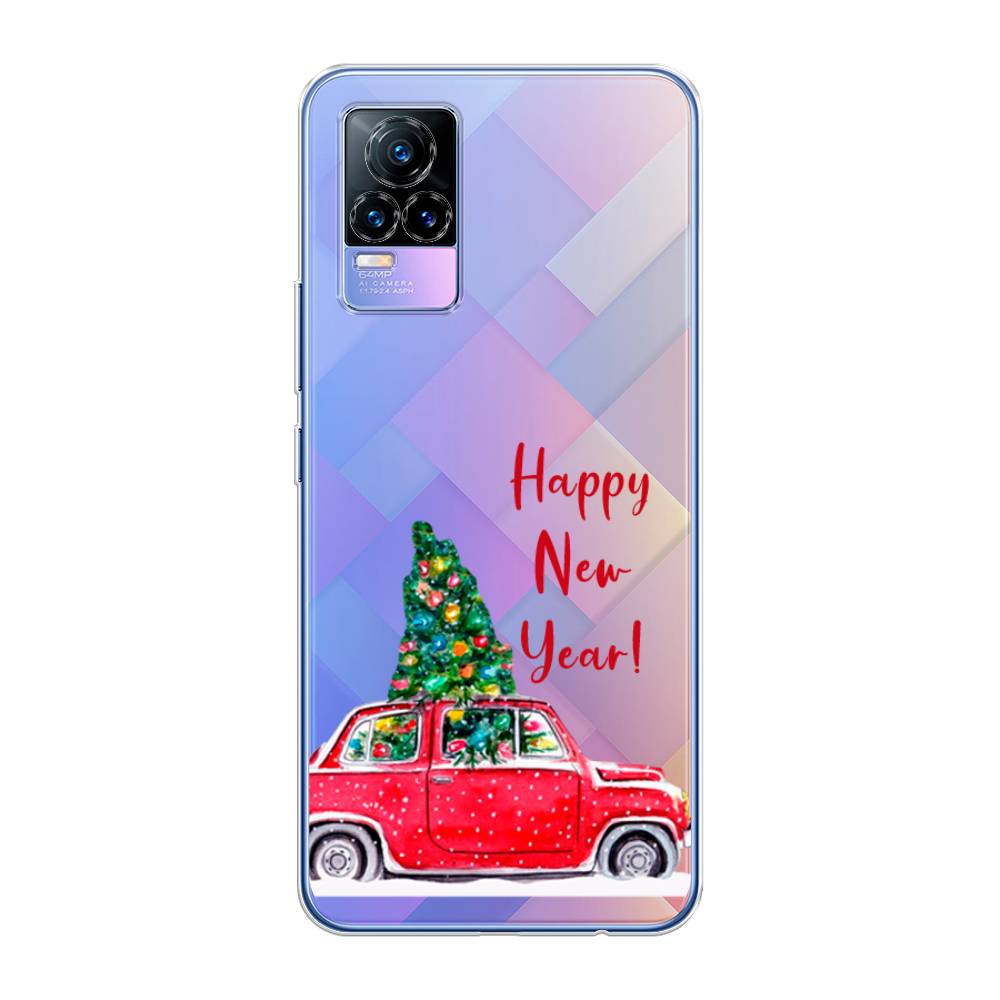 

Чехол для Vivo V21e 4G "Happy New Year", Красный;зеленый, 264550-5