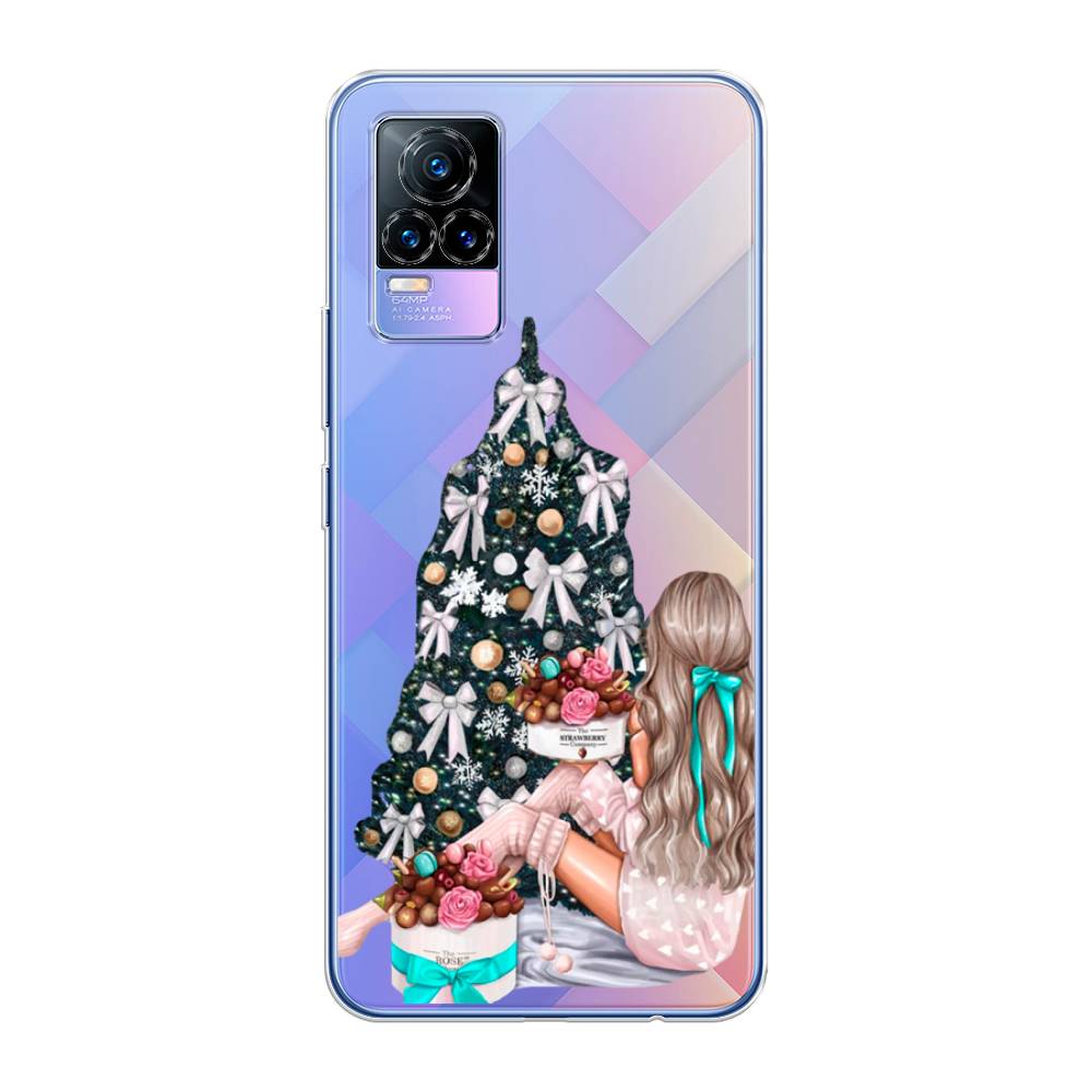 

Чехол для Vivo V21e 4G "New Year", Зеленый;бежевый;голубой, 264550-5