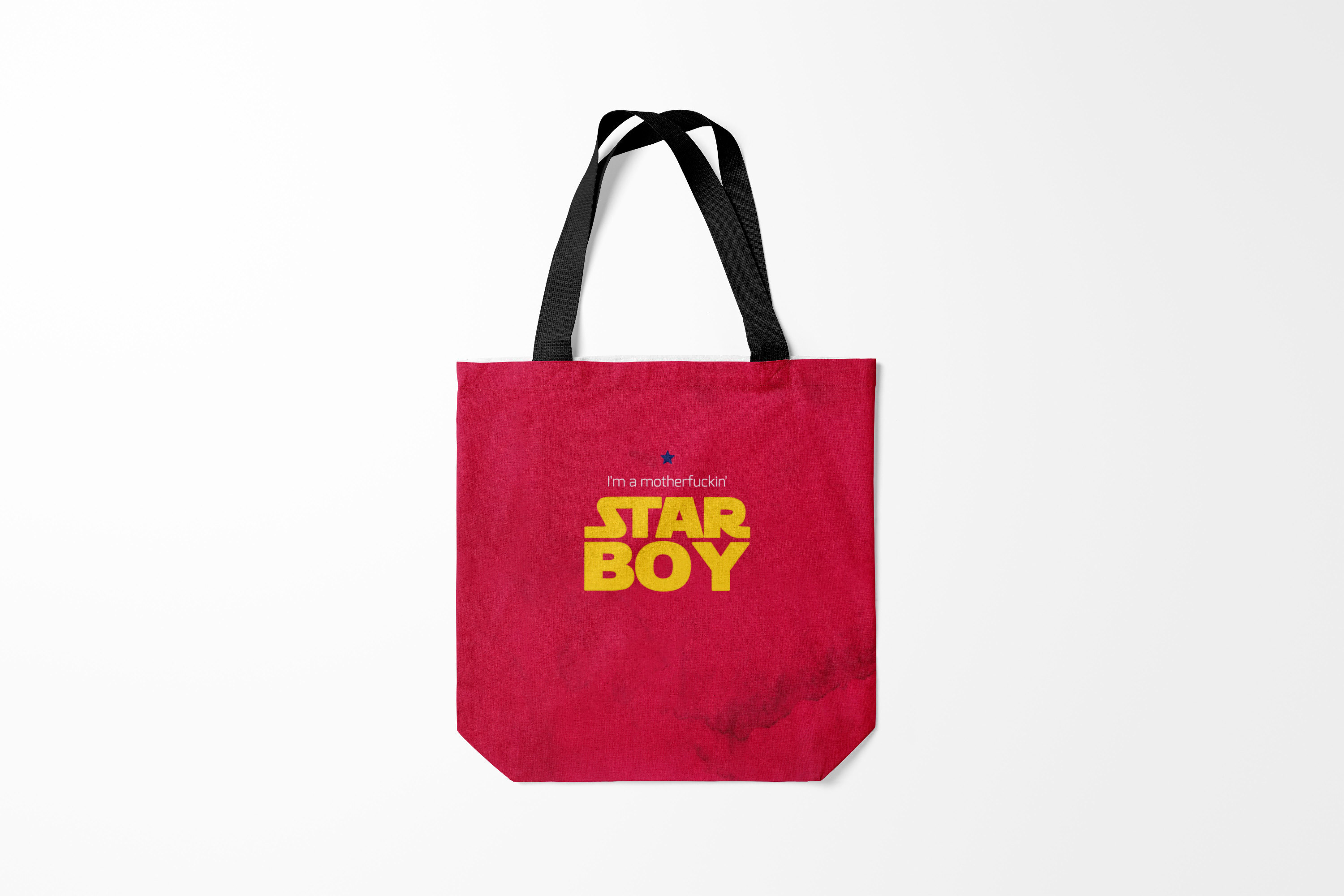 

Сумка шoппер унисекс Burnettie The Weeknd Star Boy, разноцветный, The Weeknd Star Boy