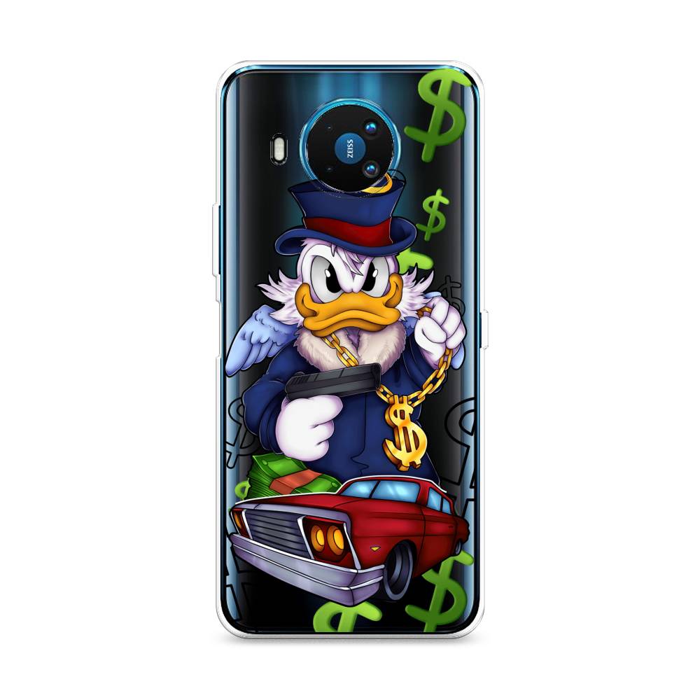 

Чехол на Nokia 8.3 "Scrooge McDuck with a Gold Chain", Красный;синий;белый, 123550-6