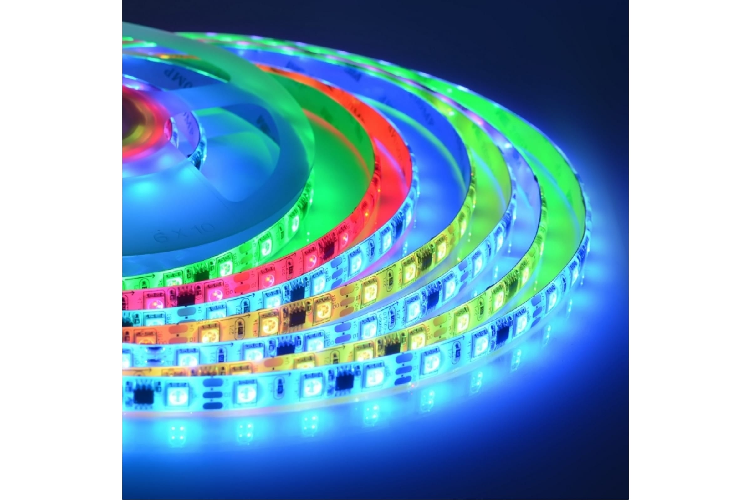 

Светодиодная лента Apeyron 20383420 30 м разноцветный/RGB