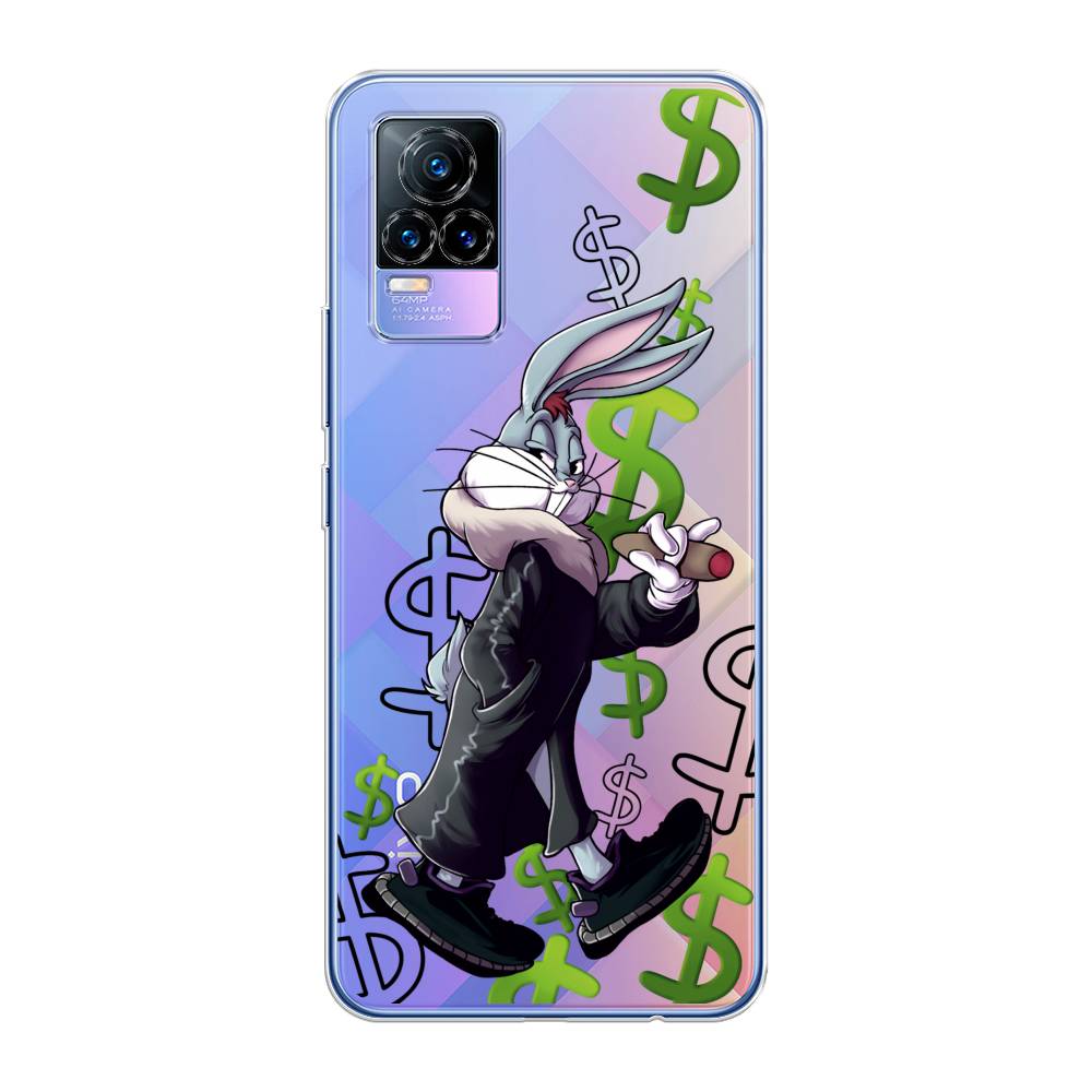 

Чехол на Vivo V21e 4G "Rich Bugs Bunny", Зеленый;черный;голубой, 264550-6