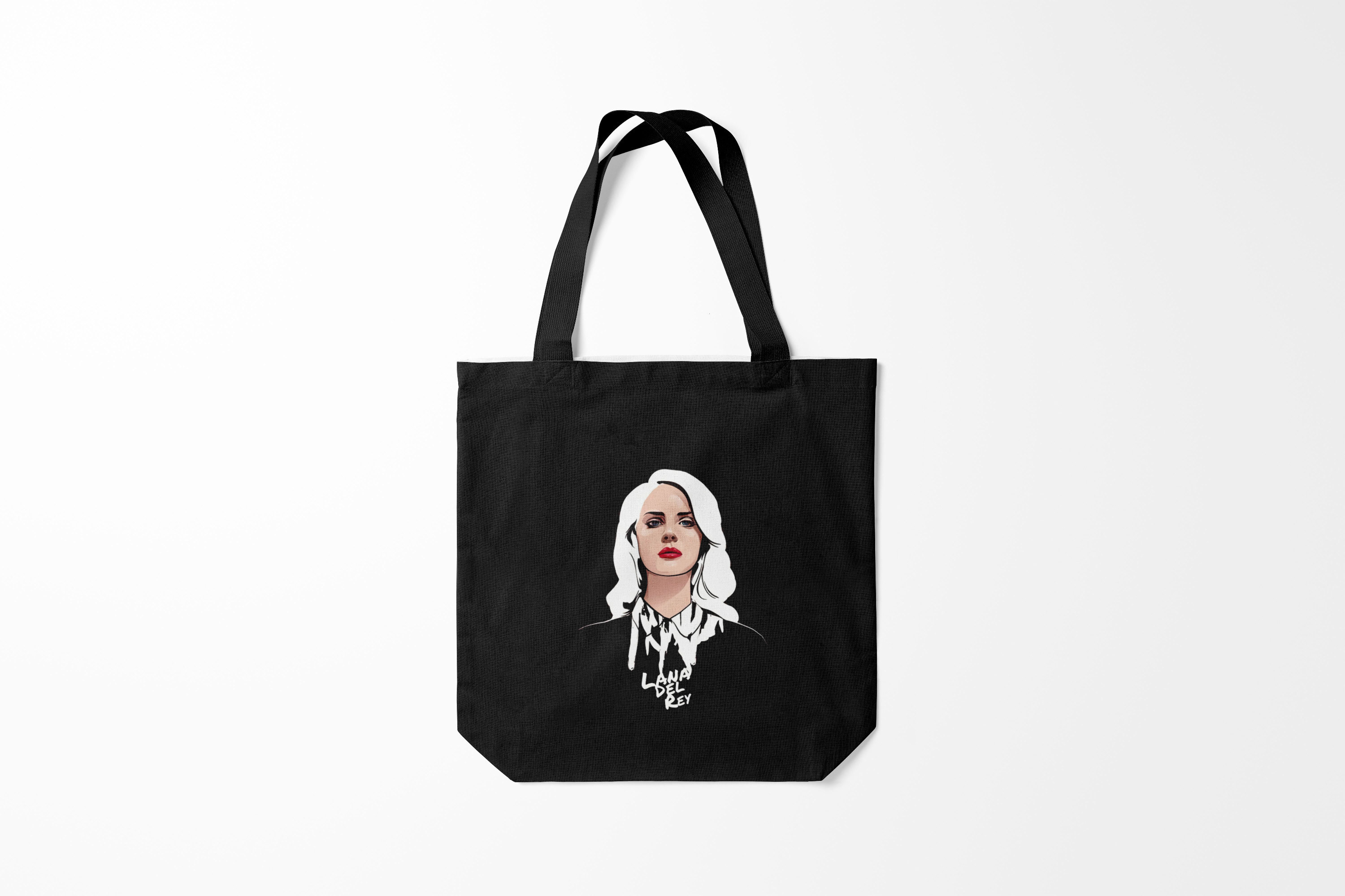 

Сумка шoппер унисекс Burnettie Lana Del Rey Black, разноцветный, Lana Del Rey Black