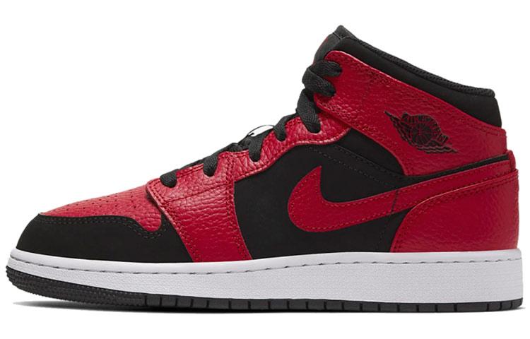 

Кеды унисекс Jordan Air Jordan 1 Mid GS разноцветные 36.5 EU, Разноцветный, Air Jordan 1 Mid GS